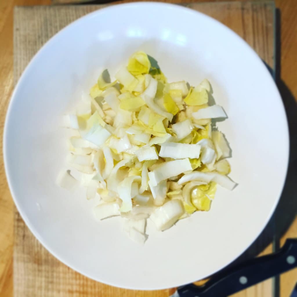 salade endive kiwi pollen